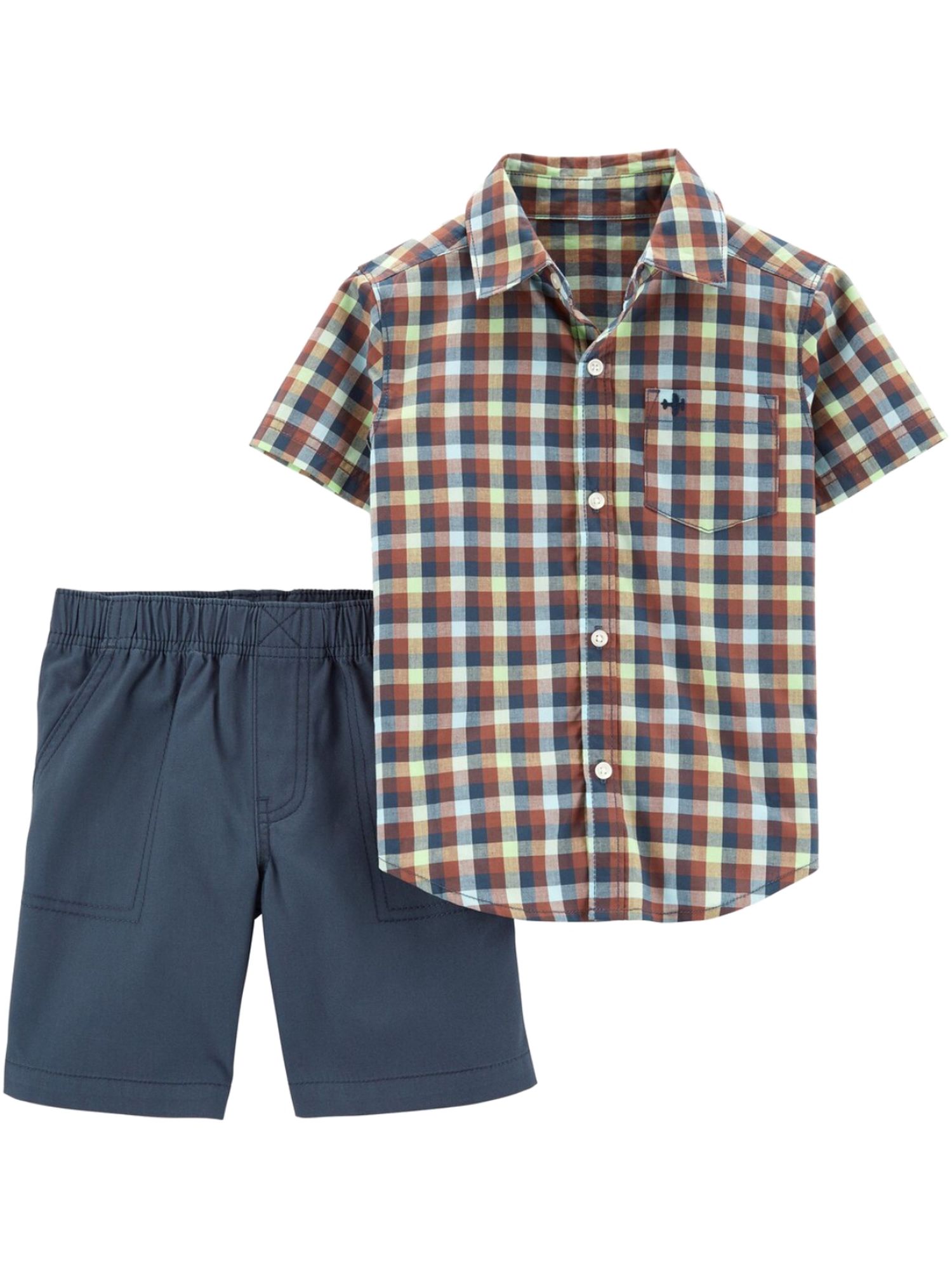 Baby Kenneth cole shorts polo shirt set 24 MO months boys NEW